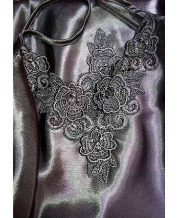 Сатенена нощница размер L